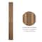 Glitzhome® 60'' PEACE Nativity Wooden Porch Sign